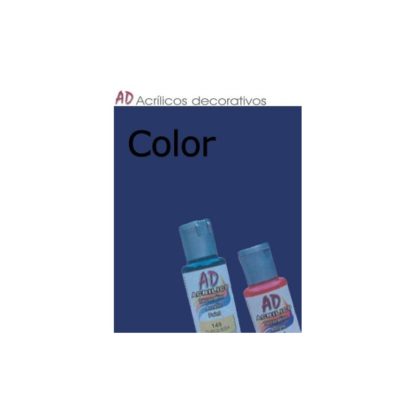 Bote pintura acrílica color Azul ultramar , 50ml