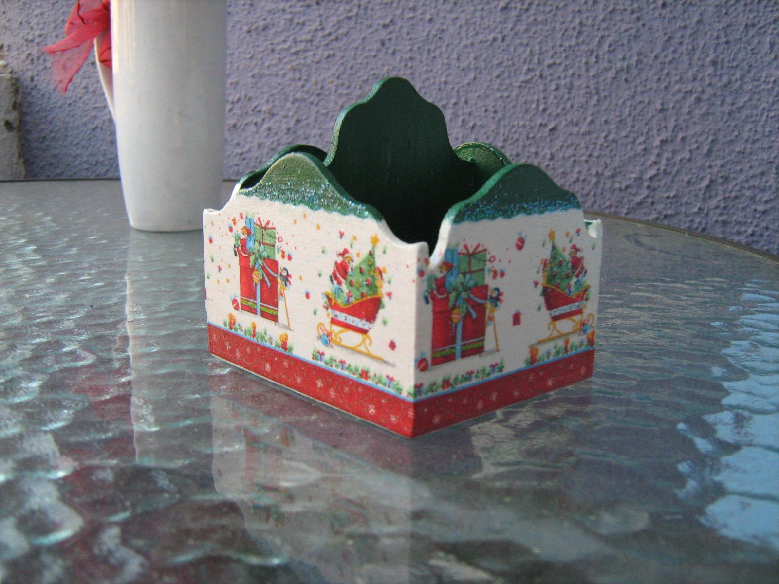 decoupage navideño