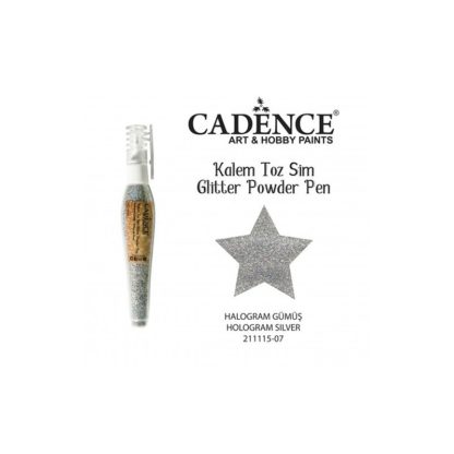 Glitter powder pen cadence, polvo de hadas.