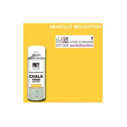 Pinty Plus Chalk Finish, Amarillo Melocoton - 520cc